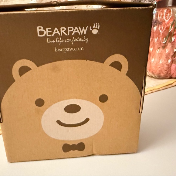 Baby toddler plush Bearpaw, chestnut booties, boots, slippers, NIB 0-6 months 🐾 - Picture 8 of 10